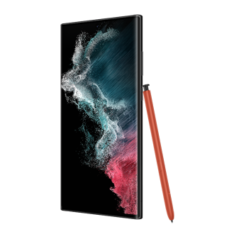 Mặt nghiêng phải Samsung S22 Ultra 256GB mới ra mắt kèm phiên bản S Pen cải tiến độ bền tiêu chuẩn chống nước, kháng bụi IP68