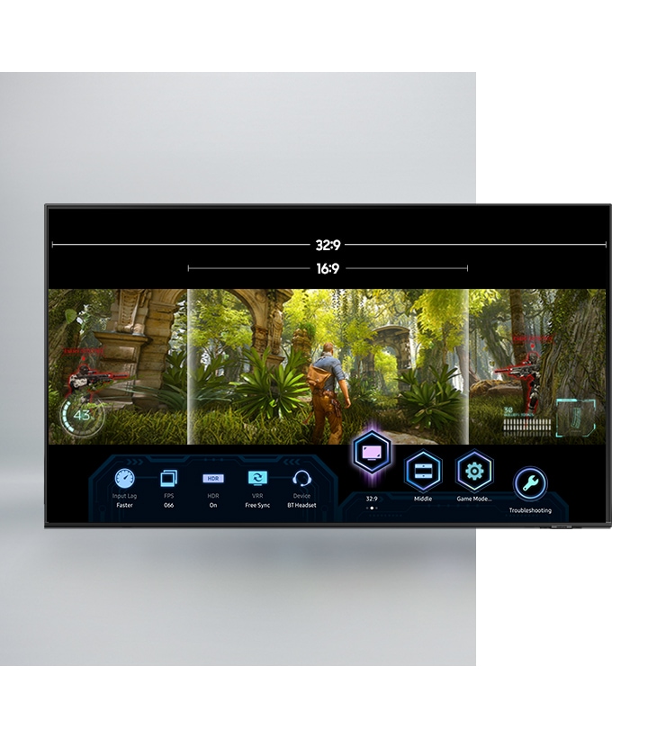 Smart Tivi Samsung Neo QLED 4K 55 inch QA55QN85A Tính năng Super Ultrawide GameView & Game Bar