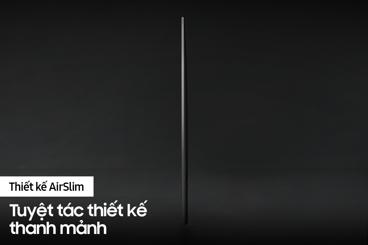 Chiêm ngưỡng thiết kế của Crystal UHD TV BU8000 với độ mỏng ấn tượng chưa từng có cùng công nghệ AirSlim 