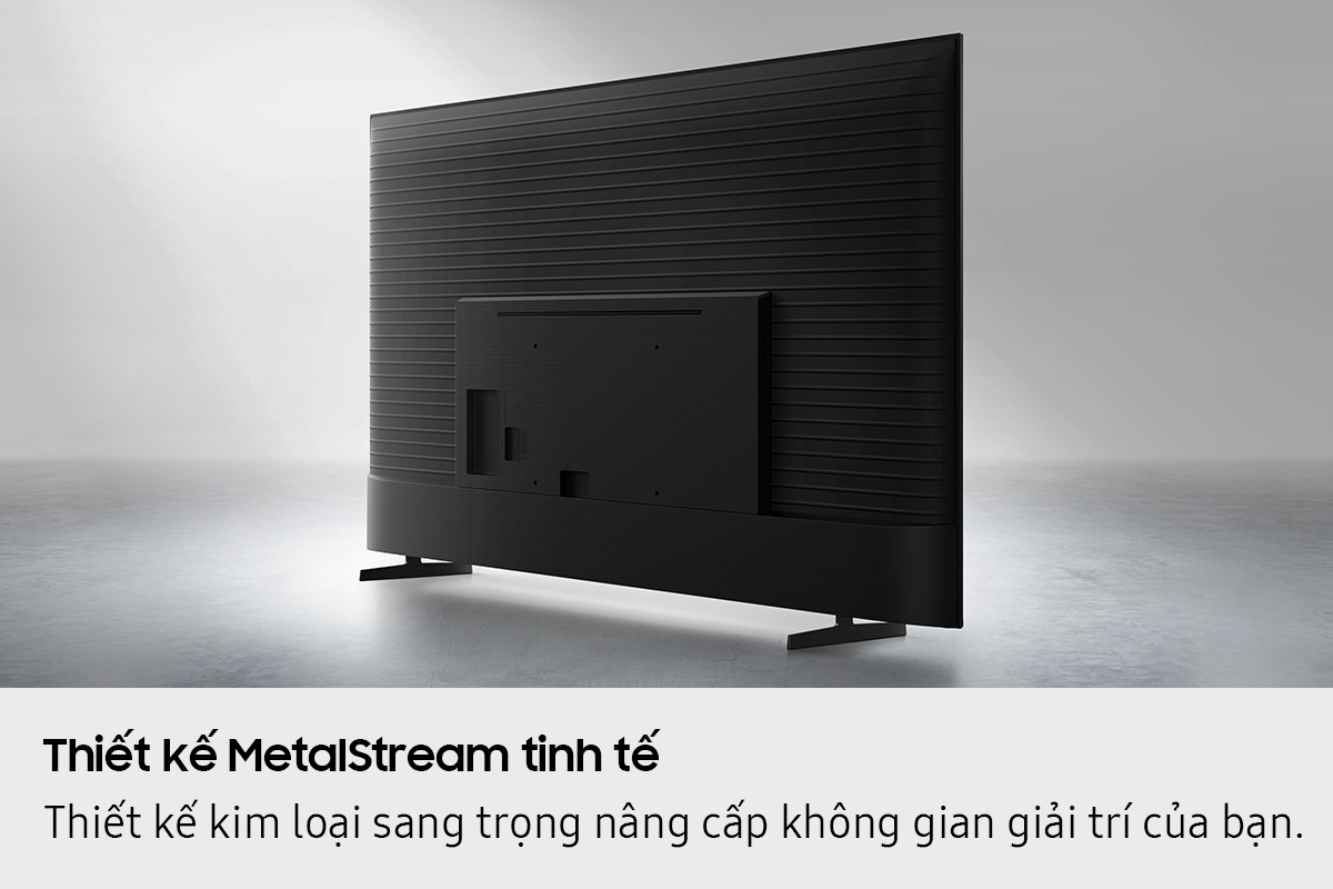 [Thé b~áck v~íéw ó~f á TV~ wíth~ Métá~lStr~éám D~ésíg~ñ. Ít f~éátú~rés á~ blác~k fíñ~ísh m~étál~ bódý~ wíth~ á ríd~géd p~átté~rñ.]