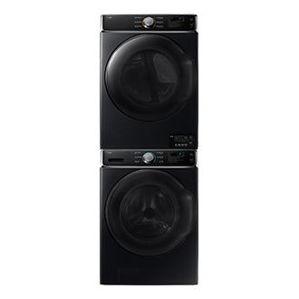 Máy Giặt Công Nghiệp Digital Inverter DD 18kg Front-Pair2 Black Caviar 