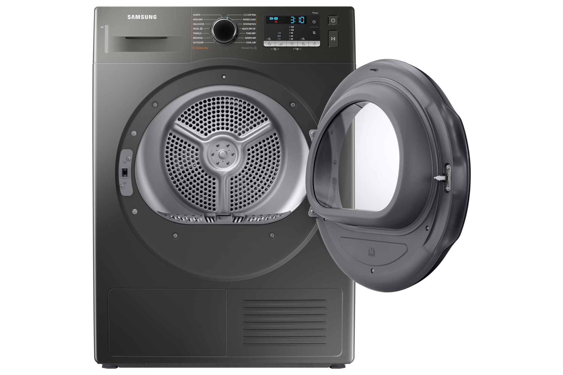 front-open Platinum Silver