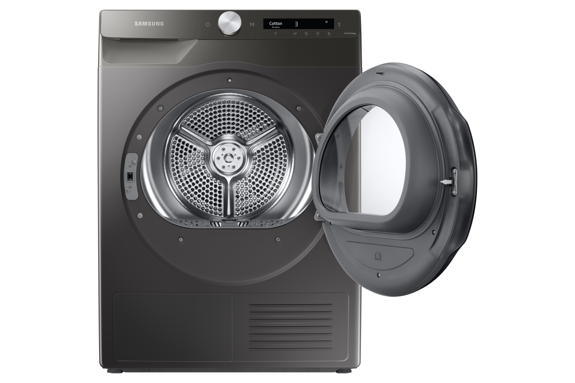 front-open Platinum Silver