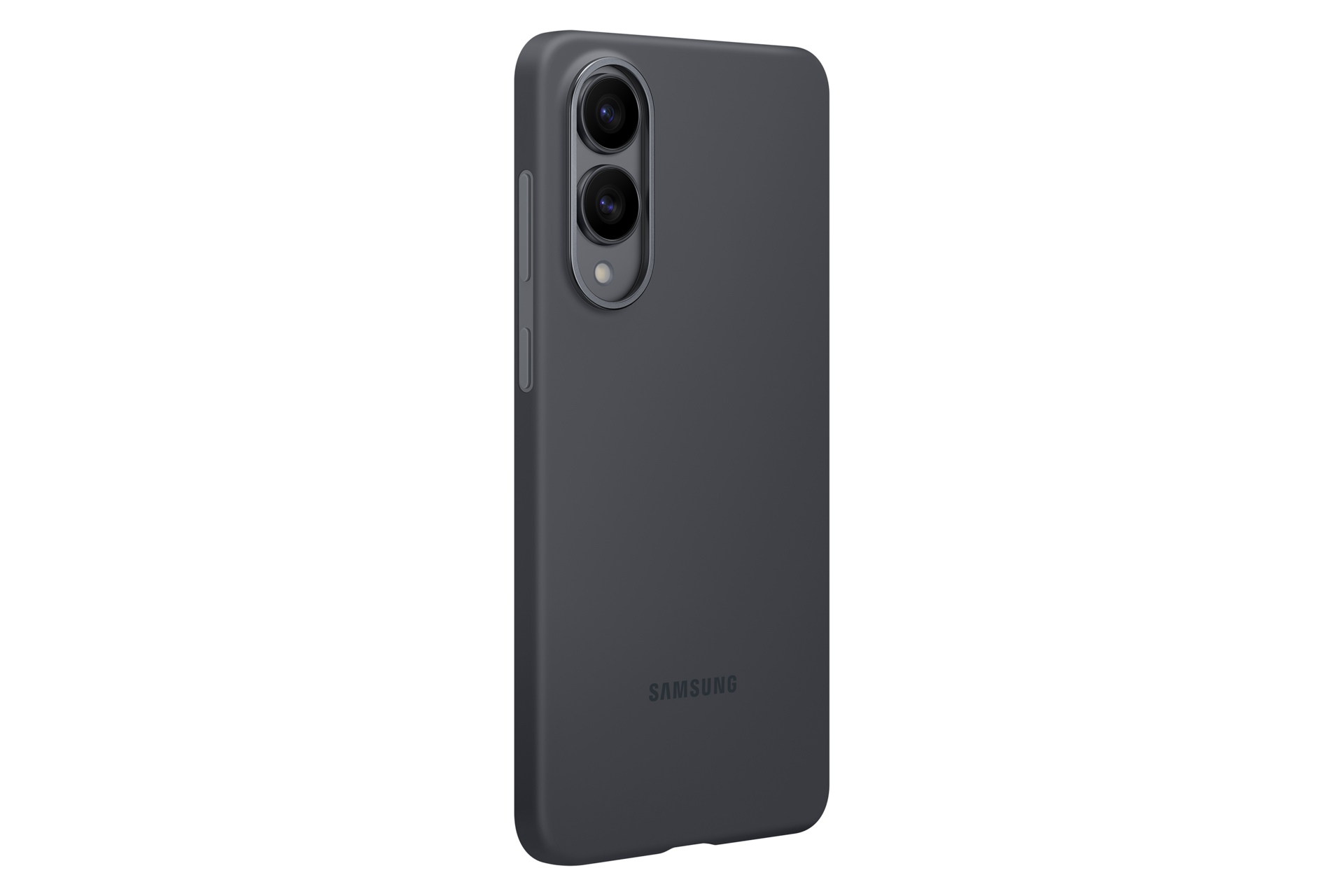 Galaxy S25 Edge Silicone Case Dynamic Black 