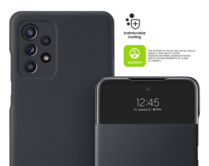 Galaxy A52 Smart S View Wallet Cover | Samsung Business South Africa