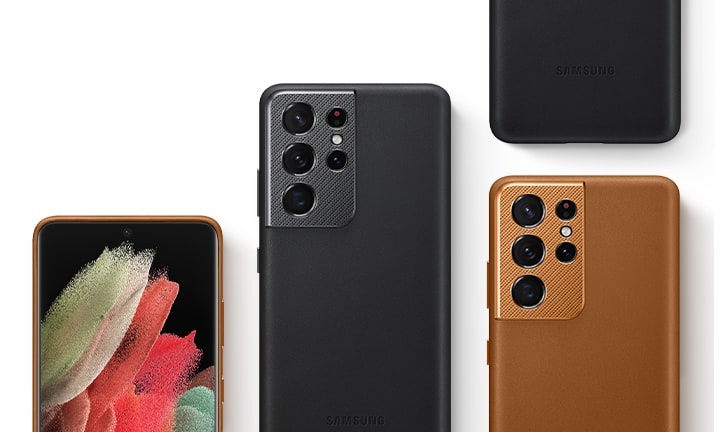 Galaxy S21 Ultra 5G Leather Cover | Samsung Business South Africa