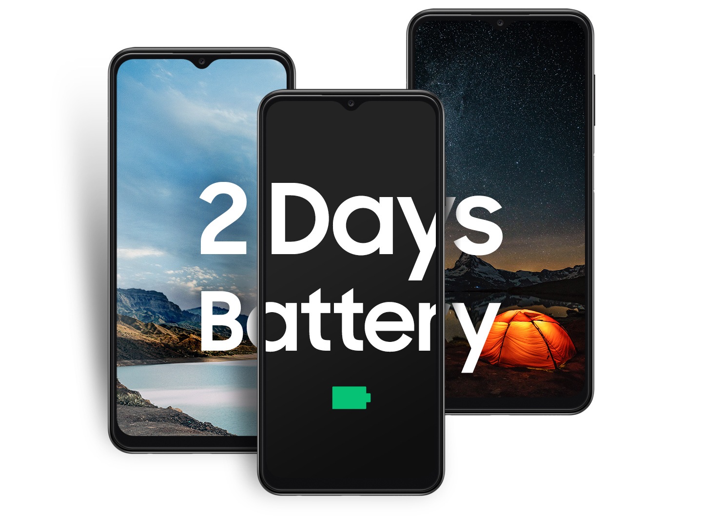 Awesome battery, lasts two days