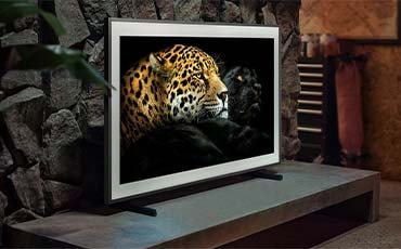 The Frame on a table.