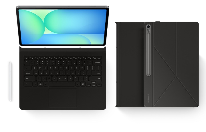 Galaxy Tab S10 FE Tab S10 FE 純正カバー付き Galaxy Tab S10 FE+ Book Cover Keyboard — AI Key | ケース・カバー
