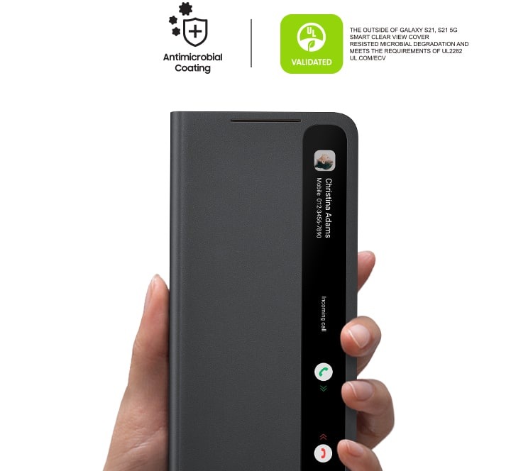 Galaxy S21 5G Smart Clear View Cover | Samsung South Africa