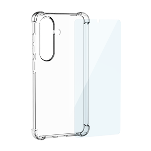 S26 case and screen protector 2 in 1 kit Front Transparent 