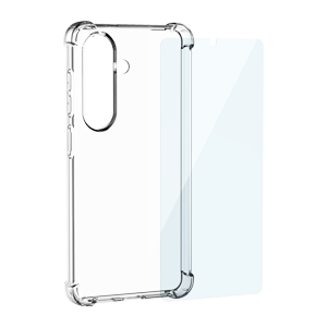 S26+ case and screen protector 2 in 1 kit Front Transparent 