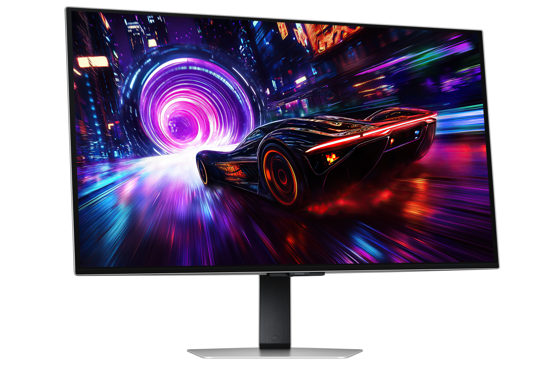 32" Odyssey OLED G8 G81SF 4K 240Hz Gaming Monitor Swivel2 Silver 