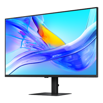 37" ViewFinity S8 S80UD UHD Monitor R-perspective Black 