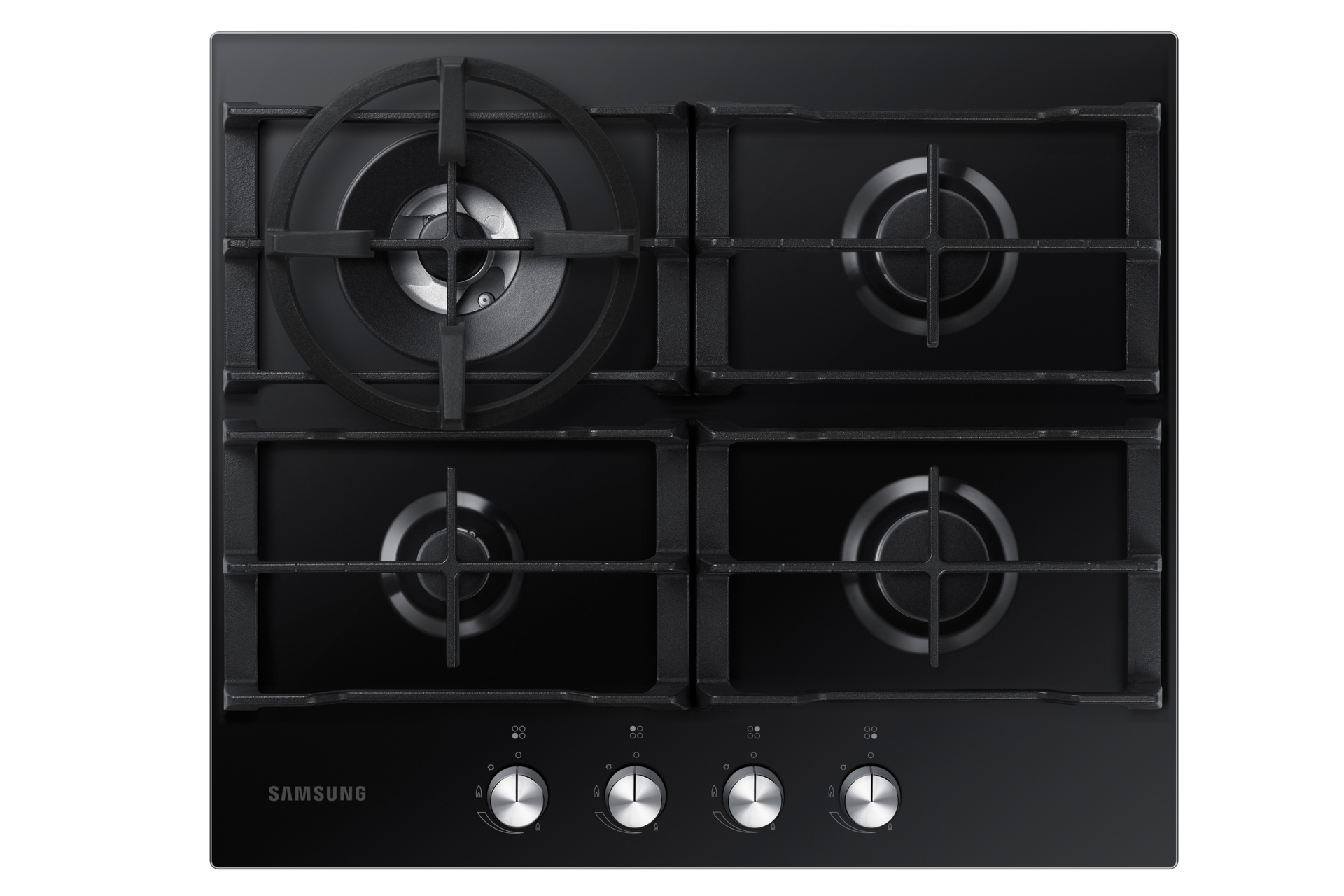 NA3000H Gas Cooktop with Powerful Heat Top Black 