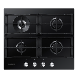 NA3000H Gas Cooktop with Powerful Heat Front Black 
