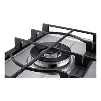 NA3000H Cooktop with Total Power 11.8kW Detail Silver 