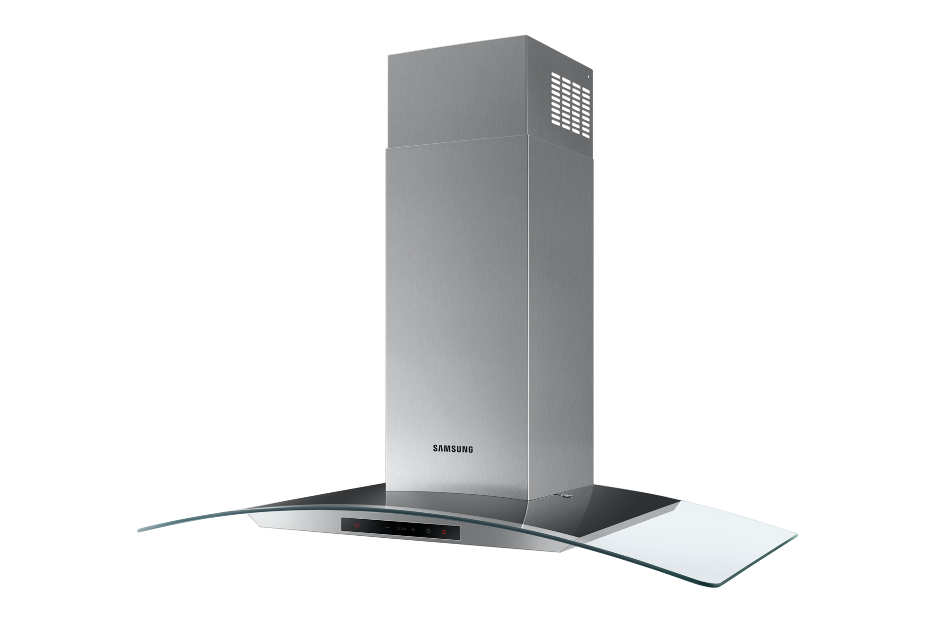 NK7000MM Hood with Washable Aluminum Filter R-Perspective2 Silver 