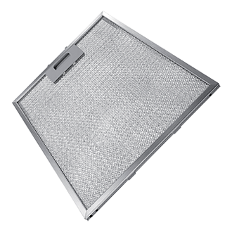 NK7000MM Hood with Washable Aluminum Filter Dynamic Silver 