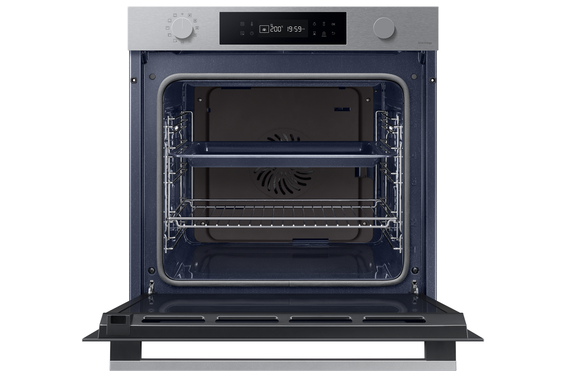 NV7000B 4 Electric Oven with Simple Steam, Bespoke Design, 70L Front-Open2 Black 