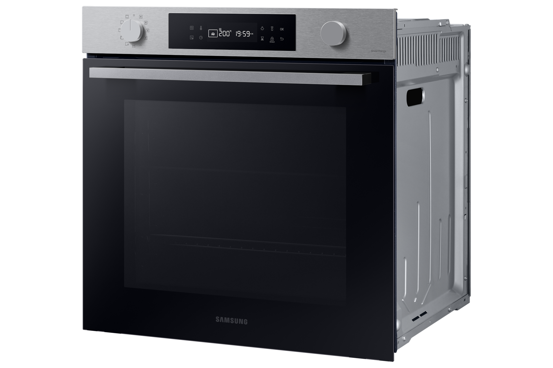 NV7000B 4 Electric Oven with Simple Steam, Bespoke Design, 70L R-Perspective1 Black 
