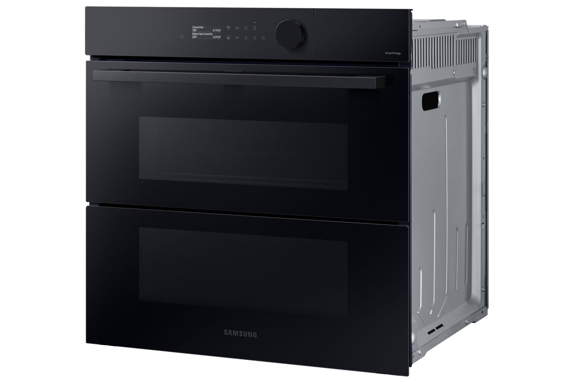 NV7000B 5-1 DCF Oven with Dual Cook Steam and Dual Cook Flex, Natural Steam R-Perspective1 Black 