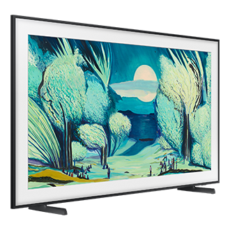 {size}" The Frame 4K Samsung Vision AI Smart TV (2025) L-Perspective1 Black 