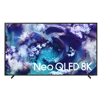 Neo QLED QN900F 8K Samsung Vision AI Smart TV (2025) Front Black 