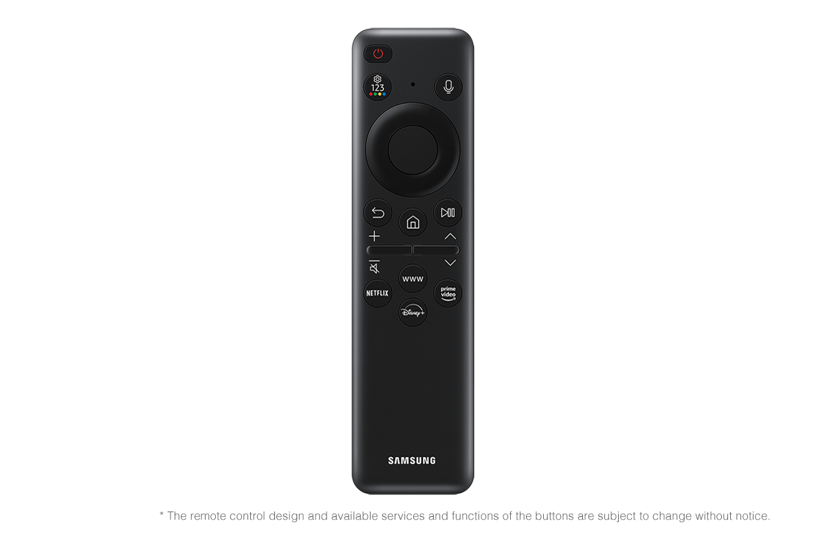 Samsung Solarcell remote which can control Samsung 2024 QLED QA75QN900CKXXA 