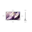 77 Inch OLED S95H 4K Samsung Vision AI Smart TV (2026) Silver