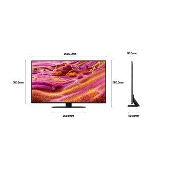 85 inch QN90F 4K Neo QLED Mini LED Vision AI TV 2025 Black