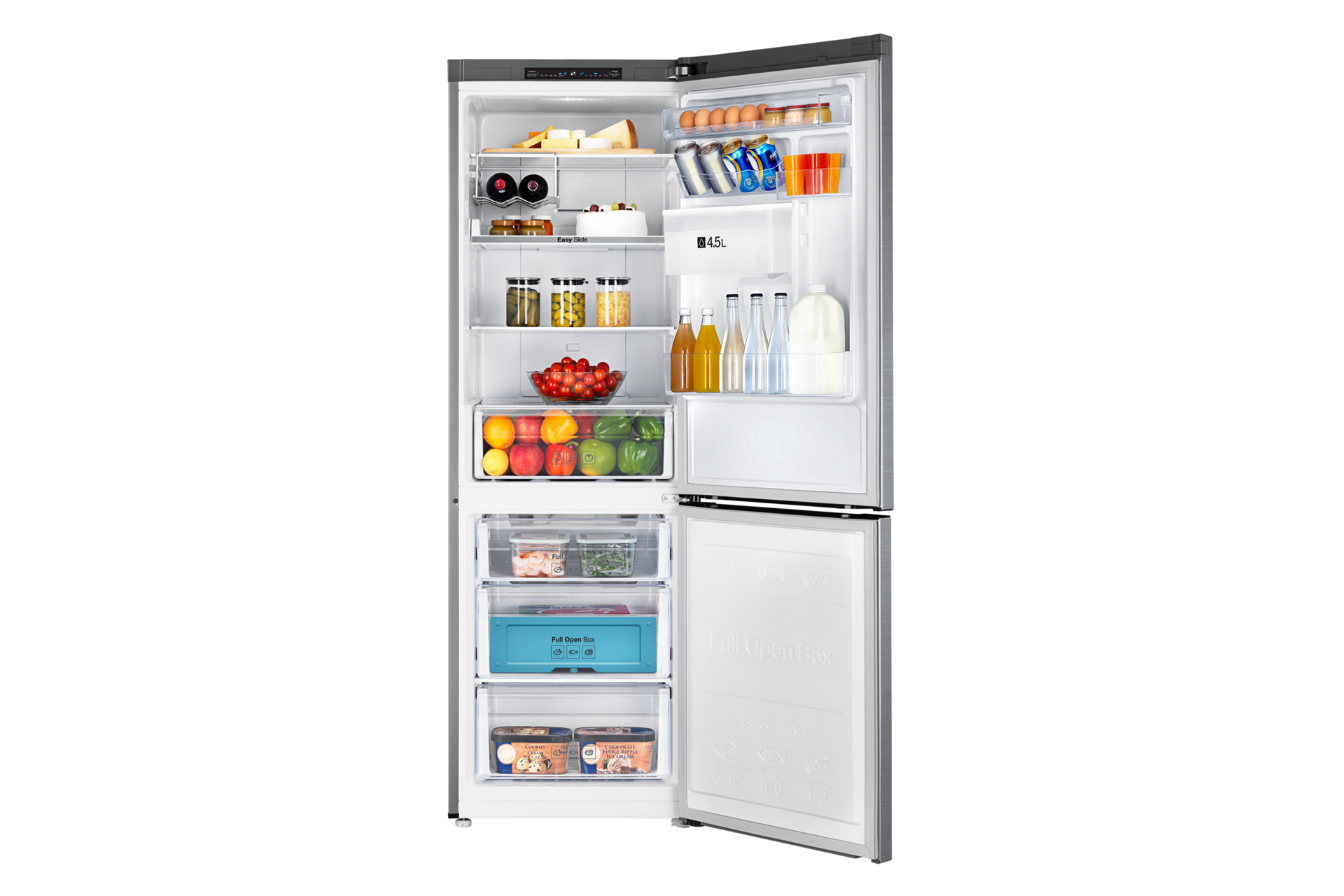 front-open-with-food Silver