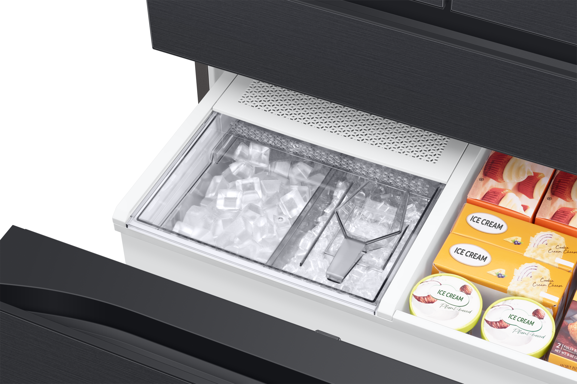 freezer-ice-bucket-food Black