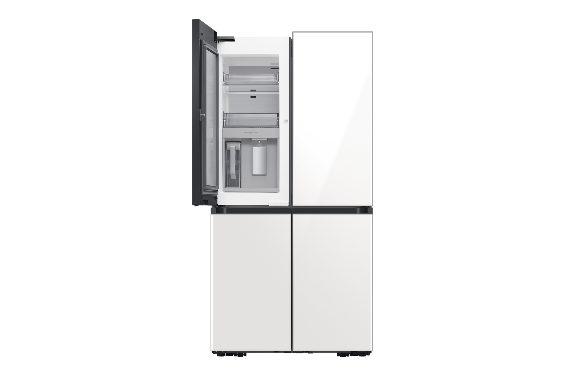 Bespoke French Door Fridge with Bespoke and Beverage Centre™, White