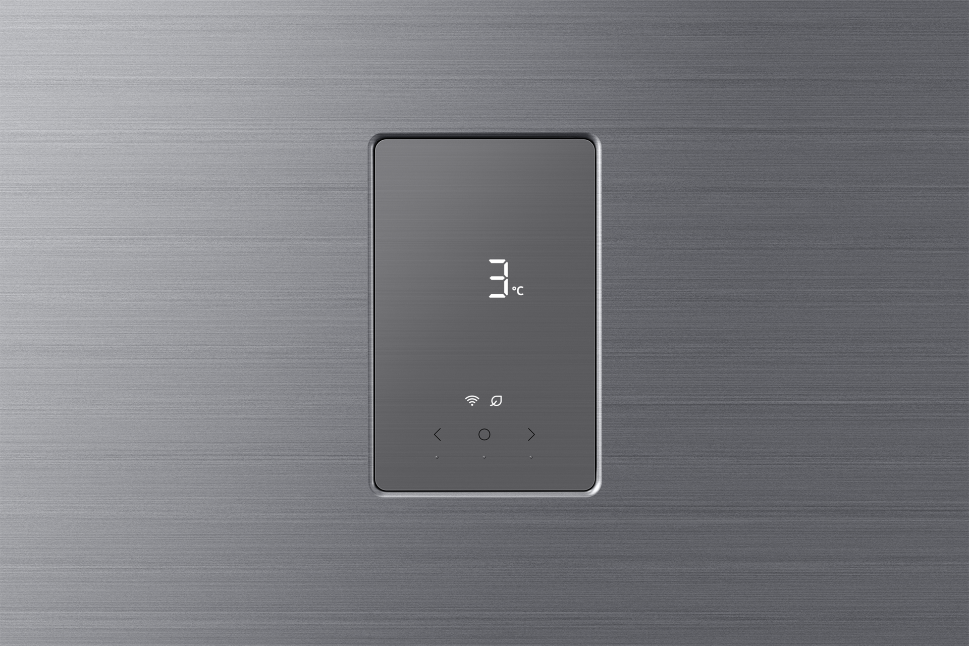 Tall One Door RI80H/24 AI precise cooling 387L Detail-Display Silver 