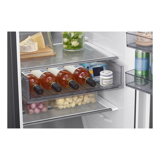 Tall One Door RI80H/24 AI precise cooling 387L Detail-Multi-tray Silver 