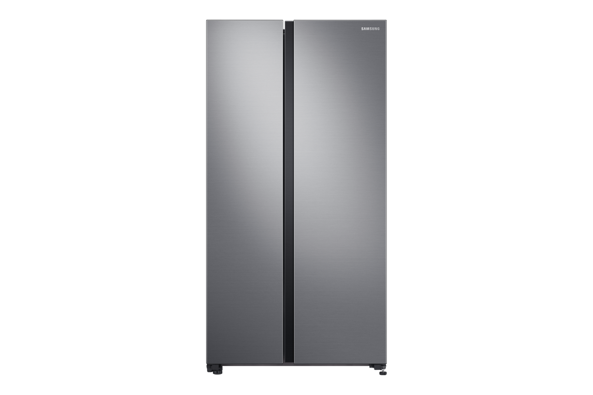 Samsung Side By Side Fridge with Space Max Technology, Gentle, 647L in Silver (RS62R5011M9/FA)