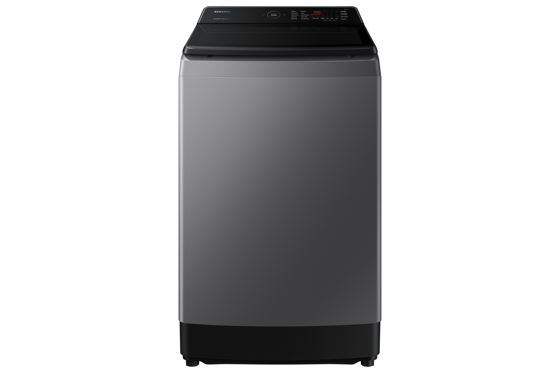 Samsung 14 kg Top Load Washer with Ecobubble™ and Digital Inverter Technology in Dark Gray (WA14CG5745BDFA)