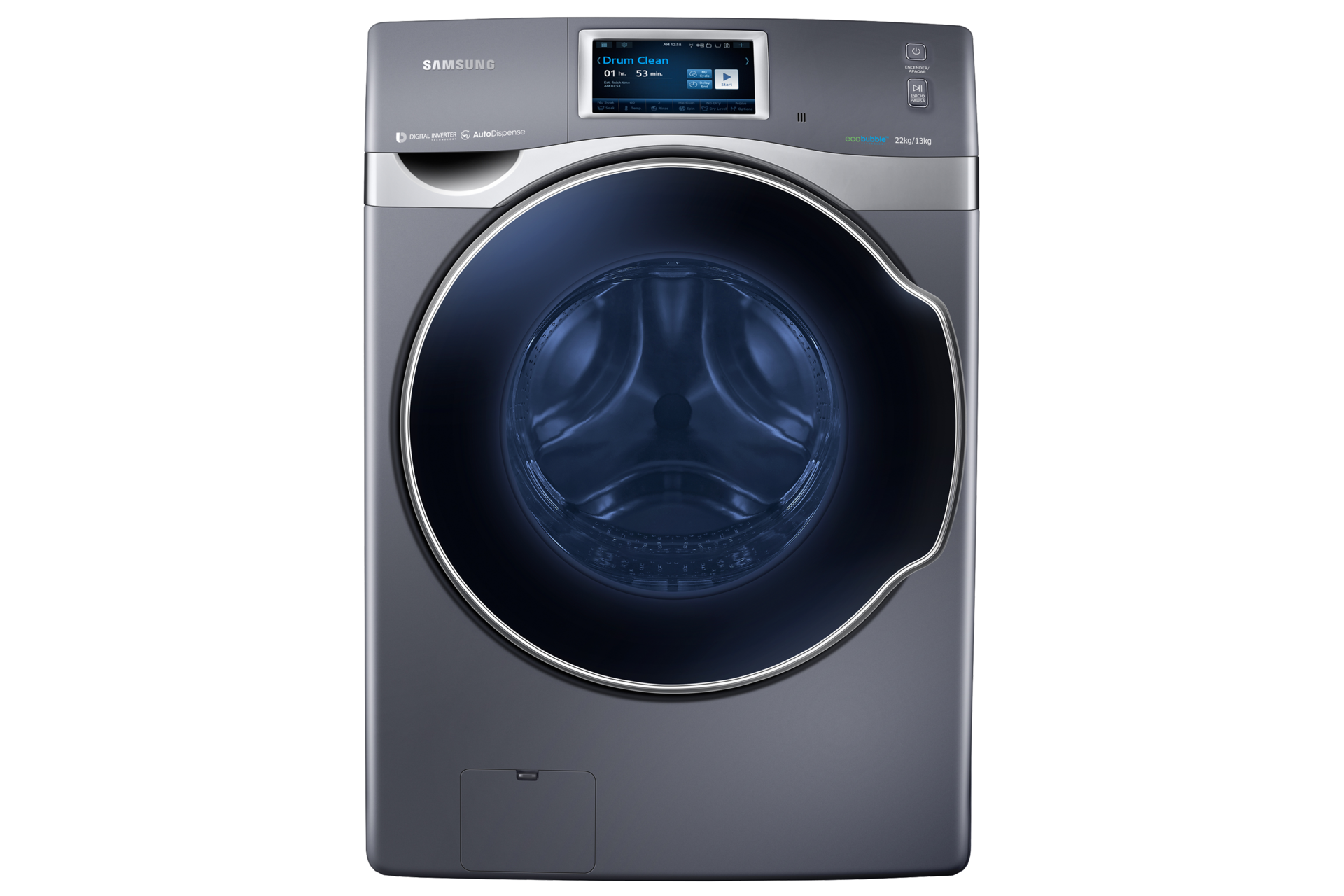 Wd22h9600kg Lavaseca Con Ecobubble 22 Kg Samsung Soporte Pe