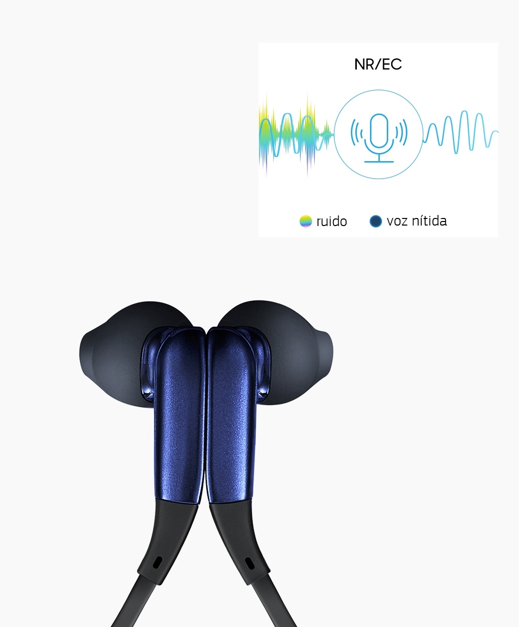 Samsung EO-BG920 Auriculares Inalámbrico Banda para cuello Llamadas/Música  MicroUSB Bluetooth Negro