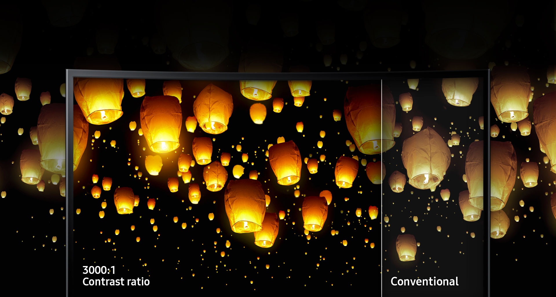 Calidad de imagen superior con la tecnología avanzada de las pantallas de Samsung