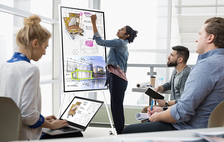 Pantallas interactivas para empresas