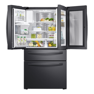 front-open-with-food black