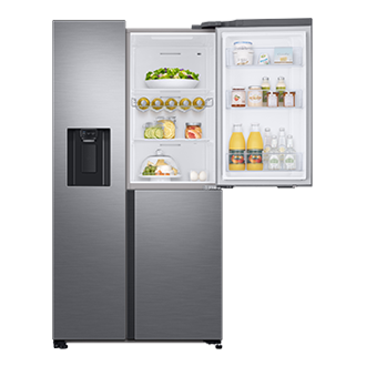 front-right-upper-open-with-food silver