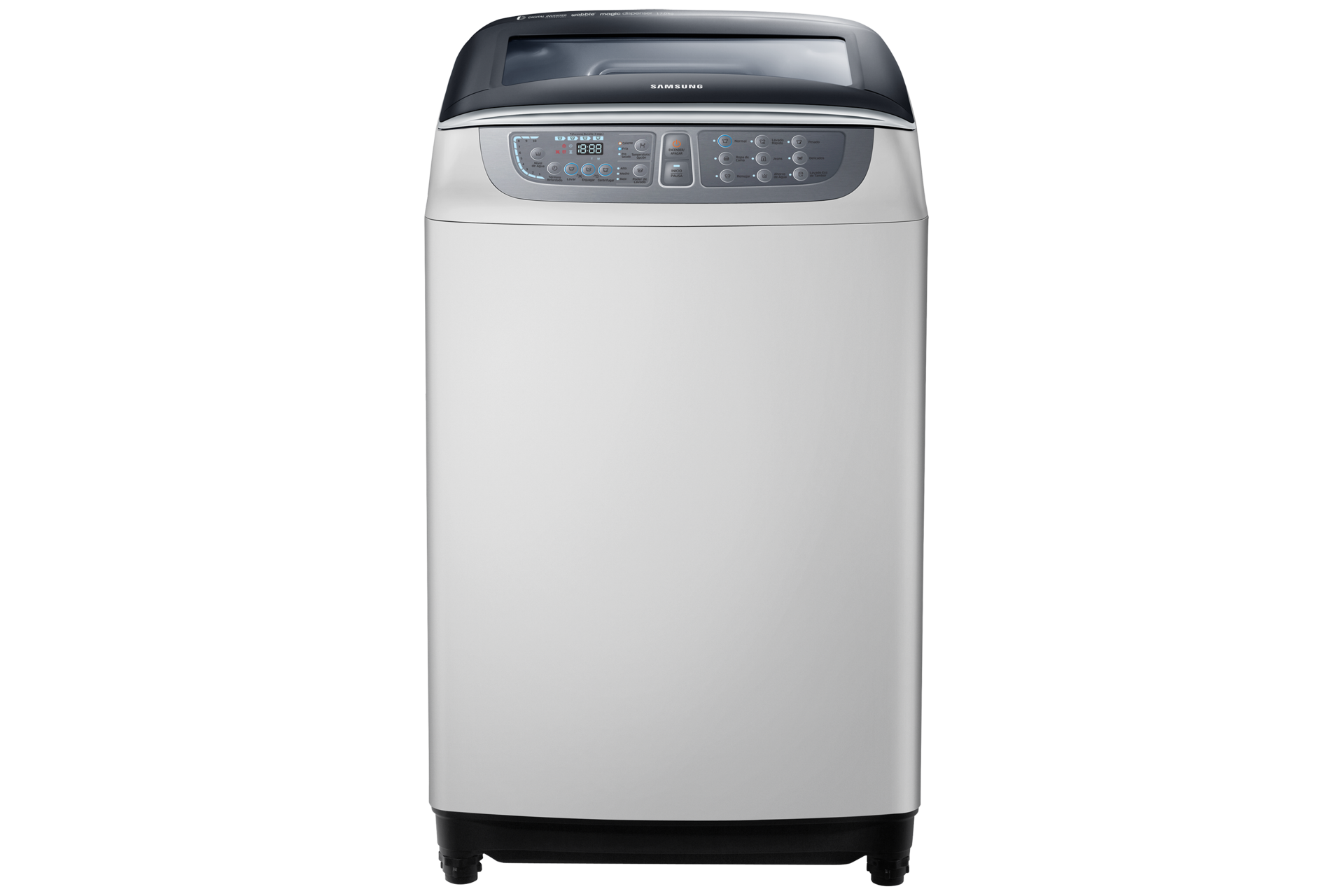 WA17F7L6DDB Lavadora Eco Digital con Wobble™ 17 kg | Samsung Soporte PE