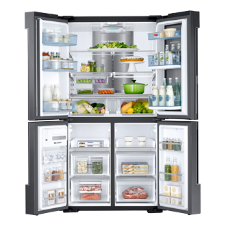 front-open-food silver