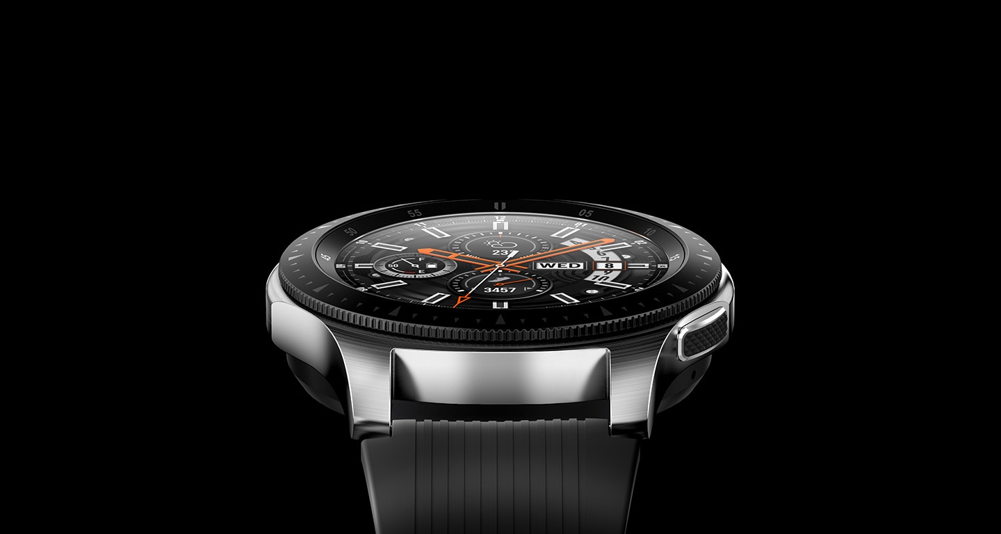 samsung galaxy watch r800 46mm silver bluetooth version new