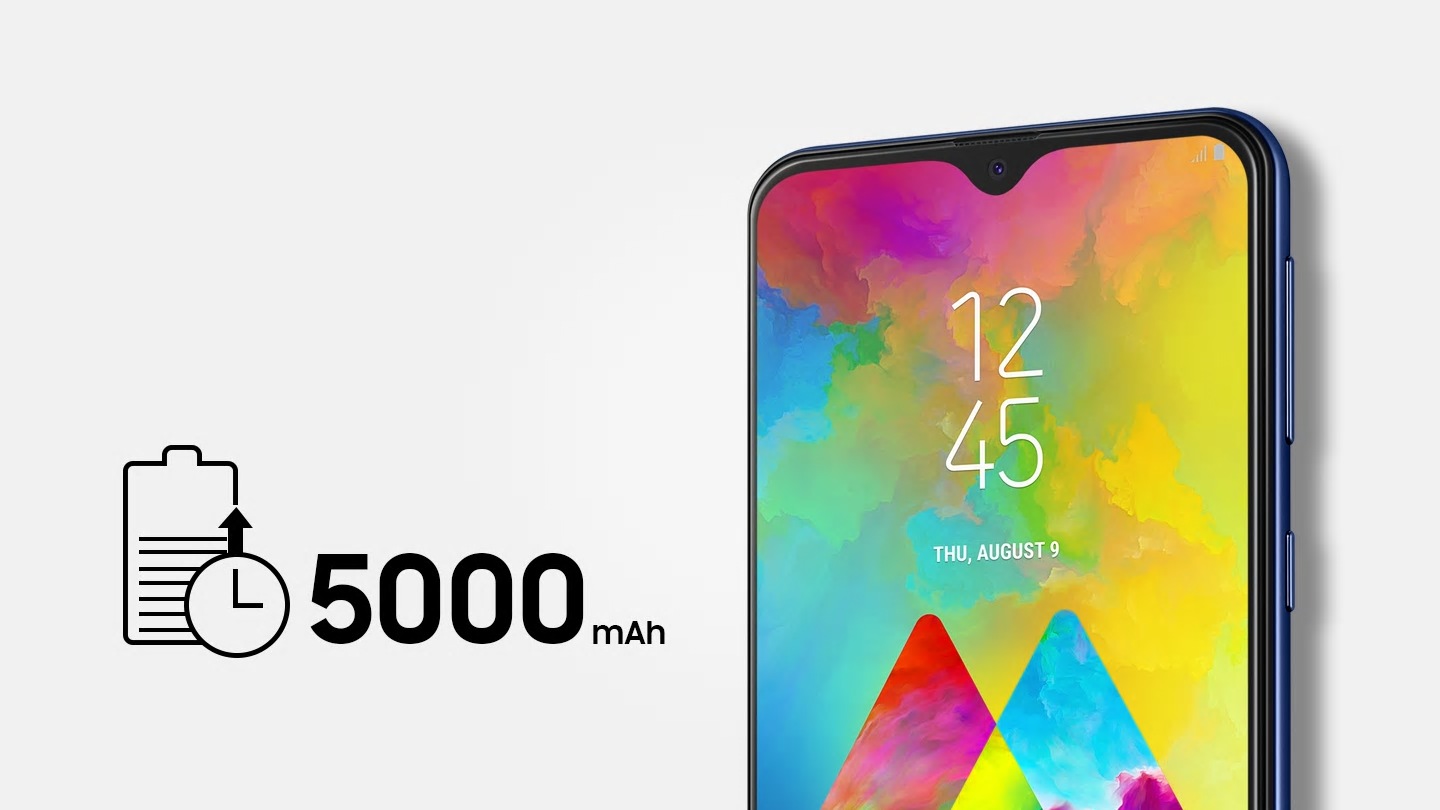 5000 mAh battery