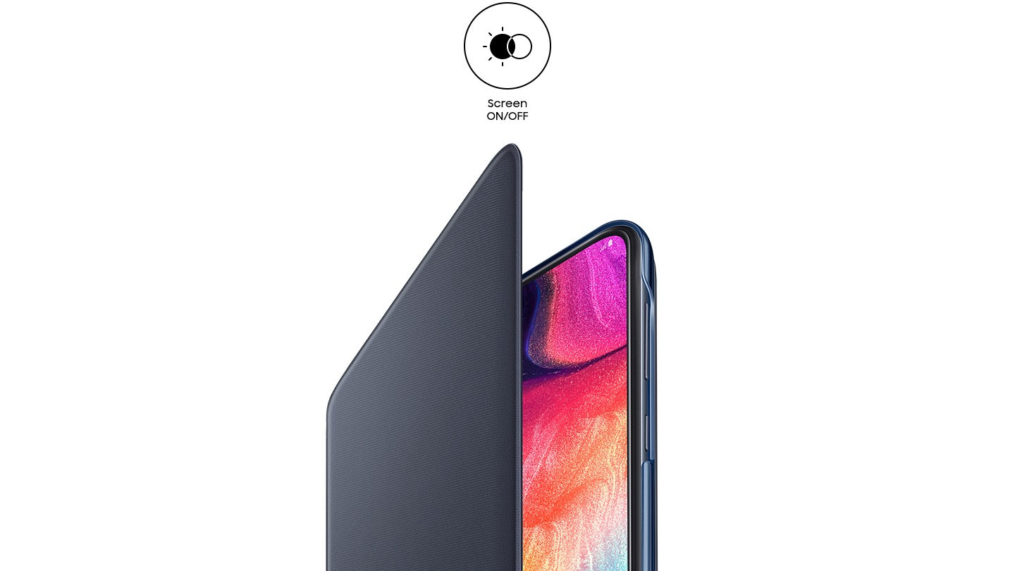 Samsung Galaxy A50 Book-Cover crna