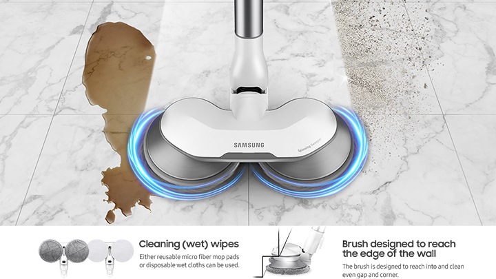 Samsung spinning 2024 sweeperb brush